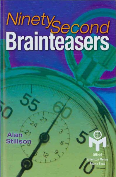 Ninety-Second Brainteasers: Mensa cover
