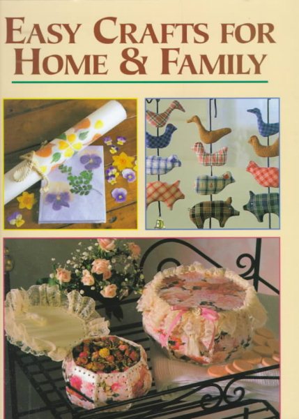 Easy Crafts for Home & Family cover