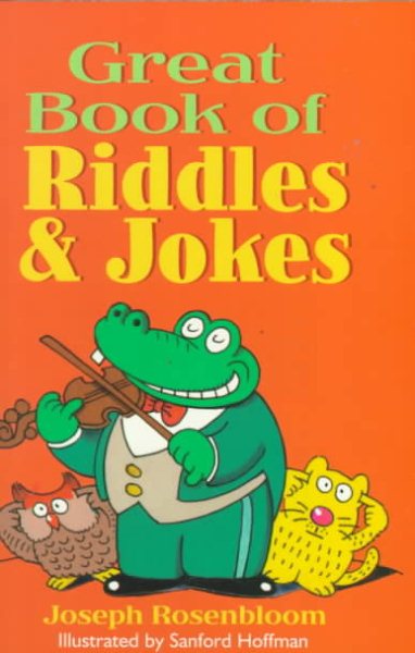 Great Book Of Riddles & Jokes cover