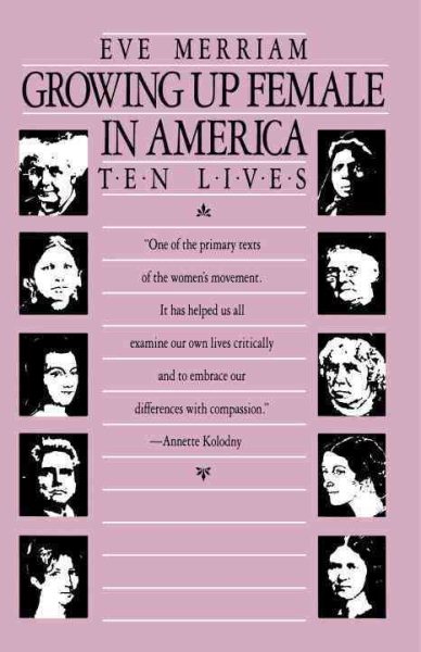 Growing Up Female in America: Ten Lives (Beacon paperback) cover