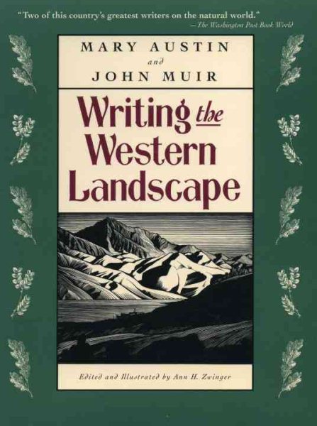 Writing the Western Landscape (Concord Library Book) cover
