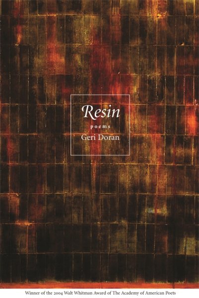 Resin: Poems (Walt Whitman Award of the Academy of American Poets) cover