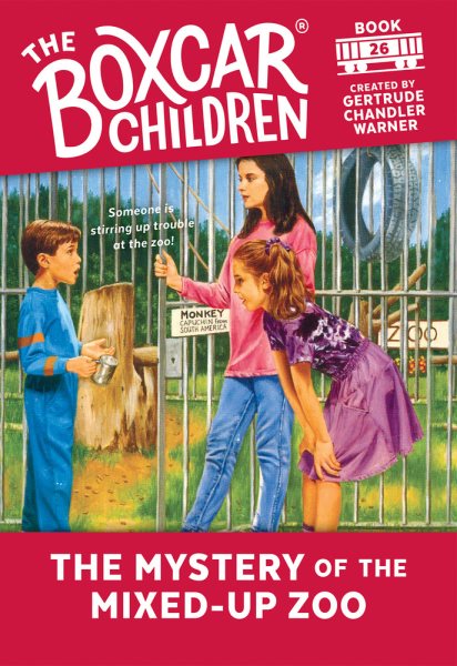 The Mystery of the Mixed-up Zoo (The Boxcar Children, No. 26) cover
