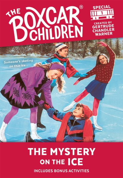 The Mystery on the Ice (Boxcar Children Winter Special #1) cover