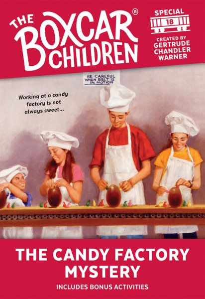 The Candy Factory Mystery (The Boxcar Children Mystery & Activities Specials) cover