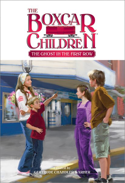 The Ghost in the First Row (The Boxcar Children Mysteries) cover