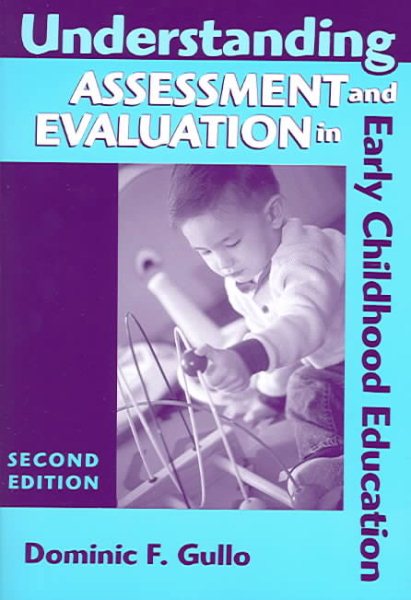Understanding Assessment And Evaluation In Early Childhood Education cover
