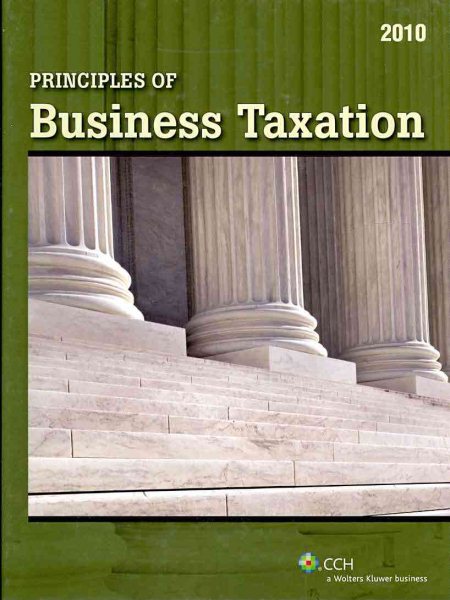 Principles of Business Taxation 2010 cover