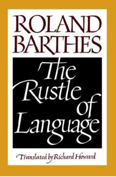 The Rustle of Language cover