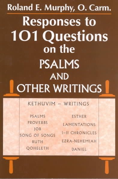 Responses to 101 Questions on the Psalms and Other Writings cover