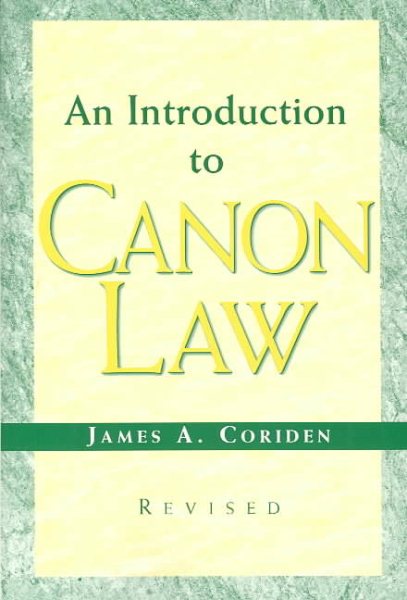 An Introduction to Canon Law (Revised) cover