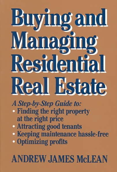 Buying And Managing Residential Real Estate cover
