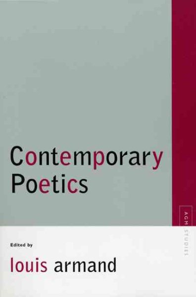 Contemporary Poetics (Avant-Garde & Modernism Studies) cover