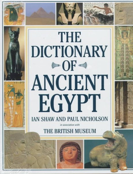 The Dictionary of Ancient Egypt cover