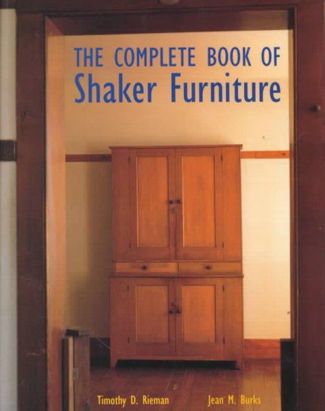 The Complete Book of Shaker Furniture cover