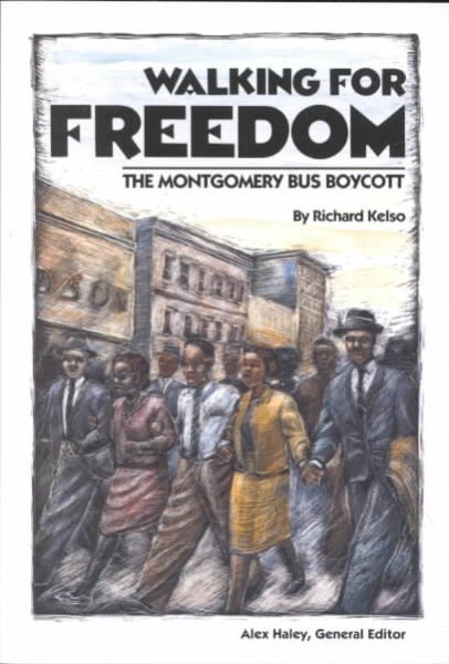 Steck-Vaughn Stories of America: Student Reader Walking for Freedom , Story Book cover