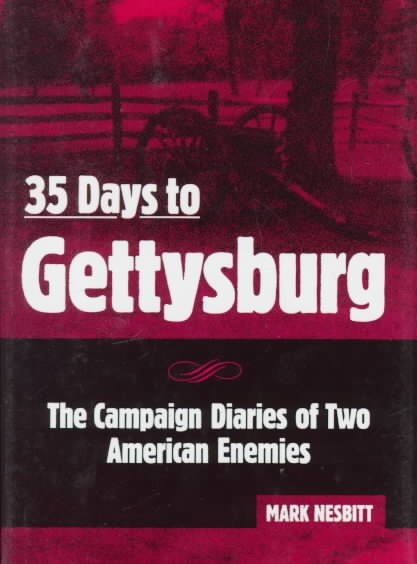 35 Days to Gettysburg cover
