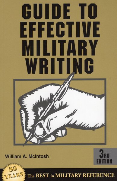 Guide to Effective Military Writing cover