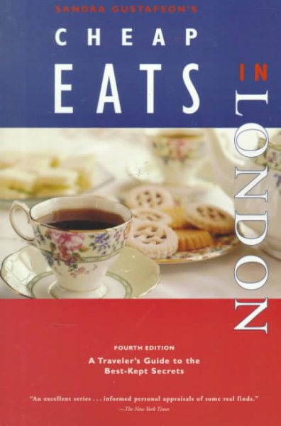 Sandra Gustafson's Cheap Eats in London cover