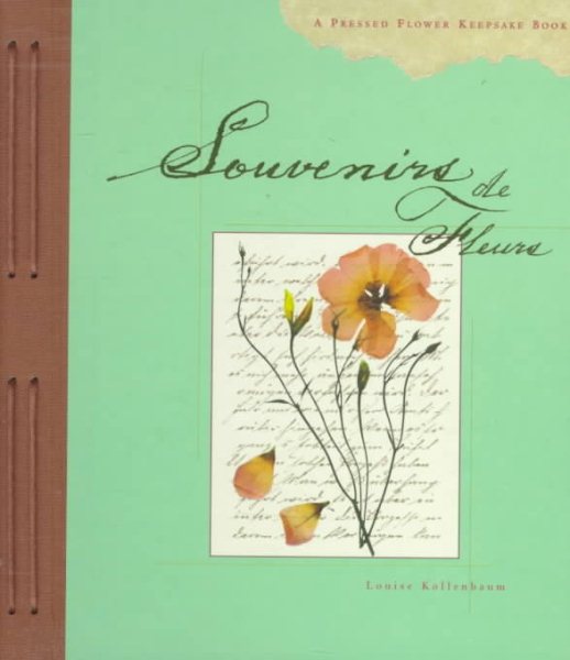 Souvenirs de Fleurs: A Pressed Flower Keepsake Book cover
