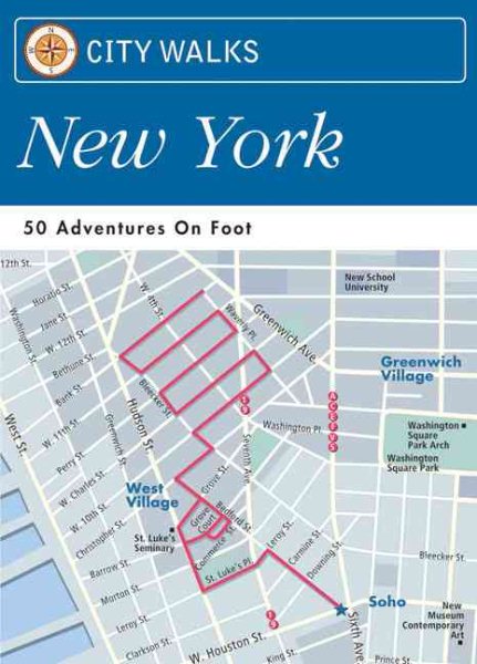 City Walks: New York: 50 Adventures on Foot cover