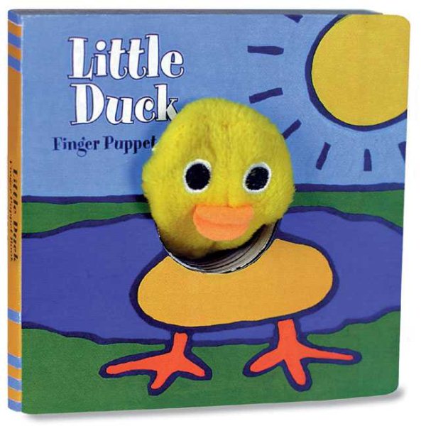 Little Duck: Finger Puppet Book: (Finger Puppet Book for Toddlers and Babies, Baby Books for First Year, Animal Finger Puppets) (Little Finger Puppet Board Books, FING) cover