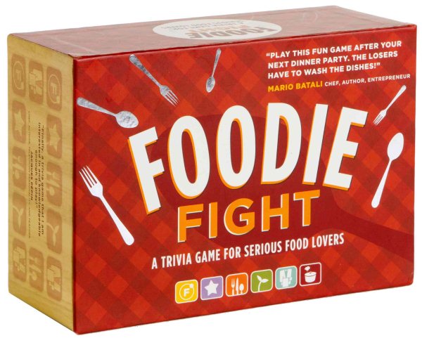 Foodie Fight: A Trivia Game With Gameboard and Cards cover