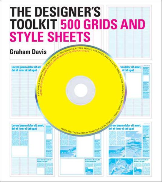 The Designer's Toolkit: 500 Grids and Style Sheets cover