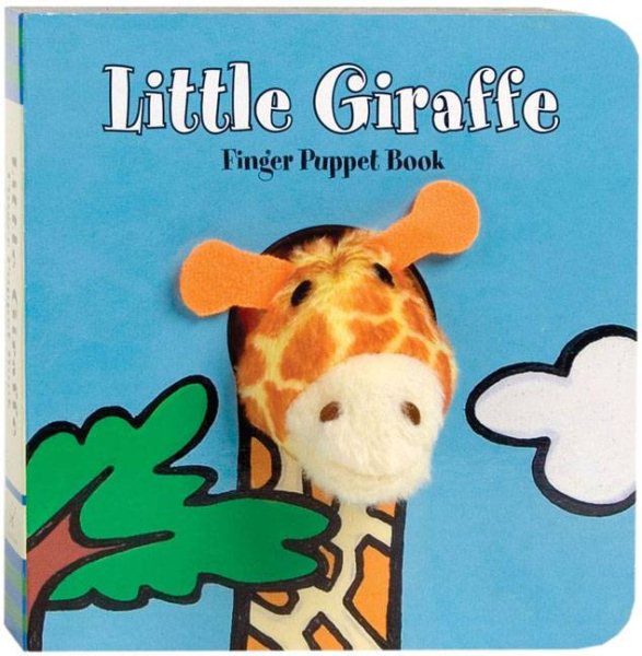 Little Giraffe: Finger Puppet Book: (Finger Puppet Book for Toddlers and Babies, Baby Books for First Year, Animal Finger Puppets) (Little Finger Puppet Board Books) cover