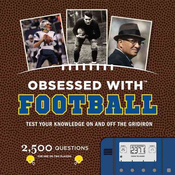 Obsessed With Football: Test Your Knowledge On and Off the Gridiron cover