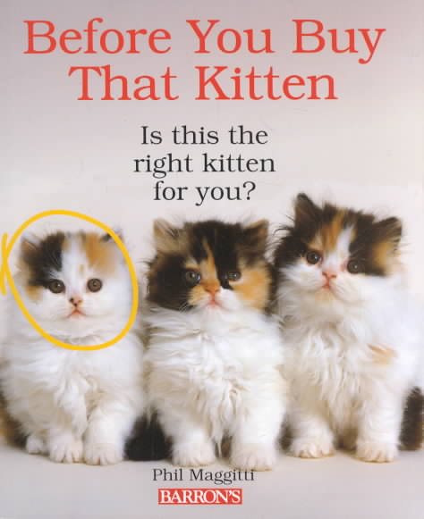 Before You Buy That Kitten (Pet Healthcare) cover