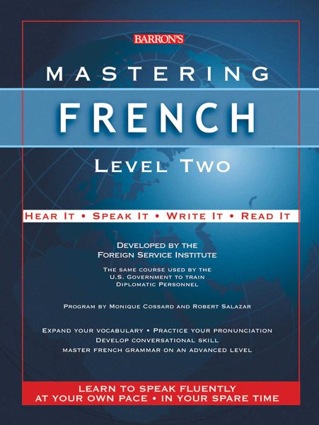 Mastering French, Level 2: Book Only (Mastering Series: Level 2) cover