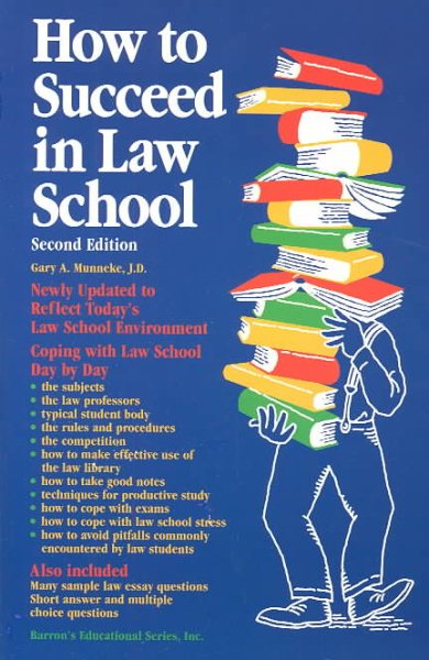 How to Succeed in Law School (Barron's How to Succeed in Law School) cover