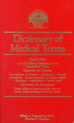 Dictionary of Medical Terms (Barron's Medical Guides) cover