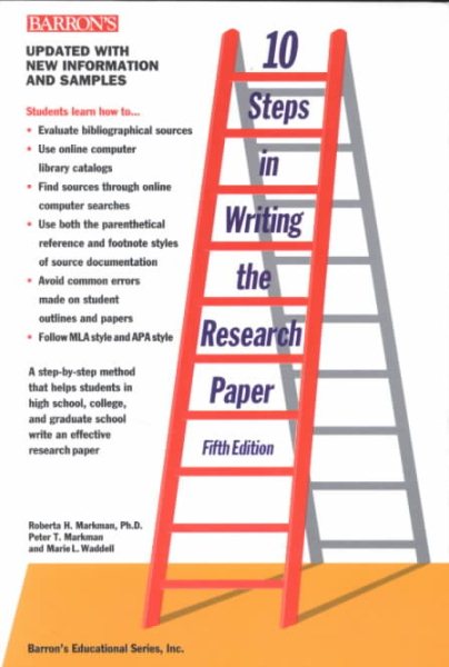 10 Steps in Writing the Research Paper cover