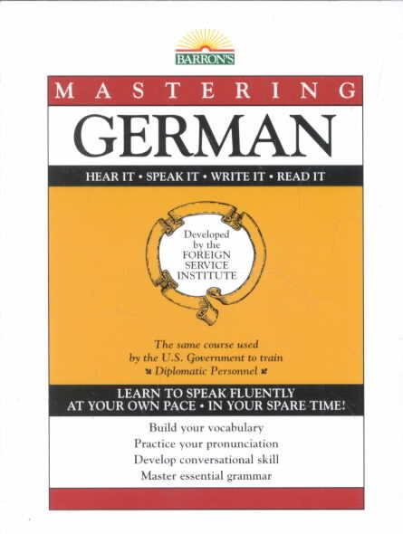 Mastering German: Book Only (Mastering Series: Level 1) cover