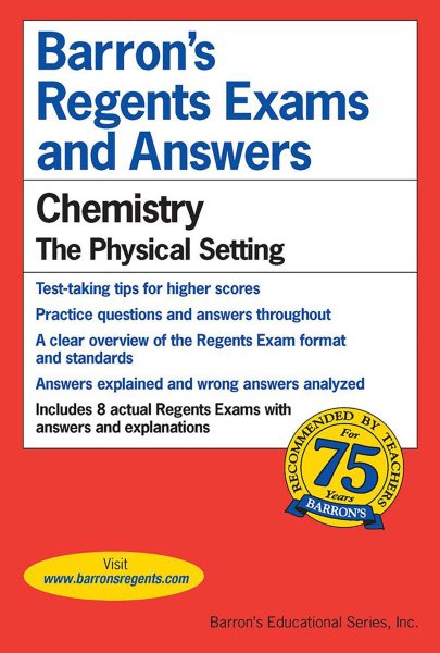 Barrons's Regents Exams and Answers: Chemistry, the Physical Setting cover