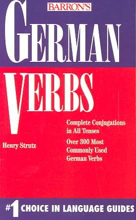 German Verbs (Barron's Verbs Series)