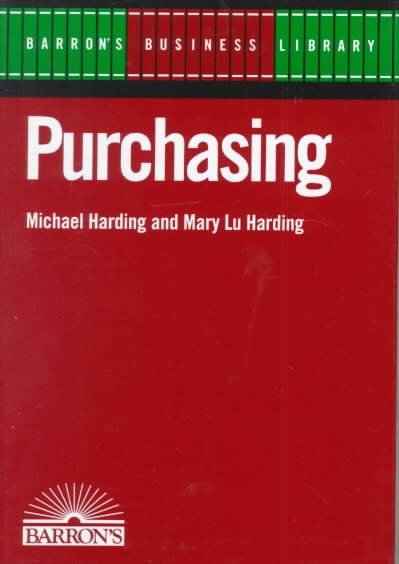 Purchasing (Barron's Business Library) cover