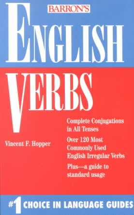 Barron's English Verbs cover