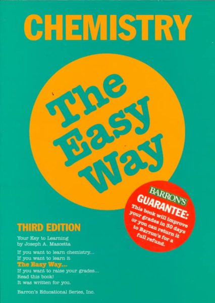 Chemistry the Easy Way (Barron's E-Z) cover