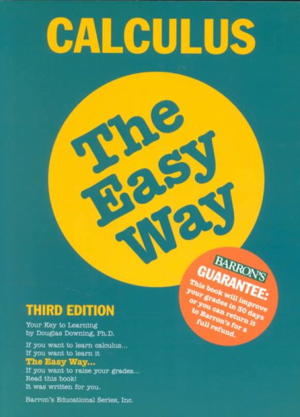Calculus the Easy Way (Easy Way Series) cover