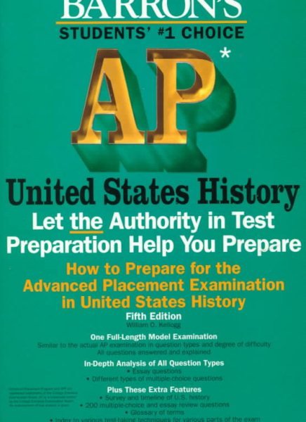 How to Prepare for the Advanced Placement Examination Ap United States History (5th ed) cover