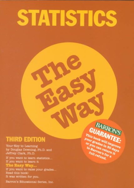 Statistics The Easy Way (Easy Way Series) cover