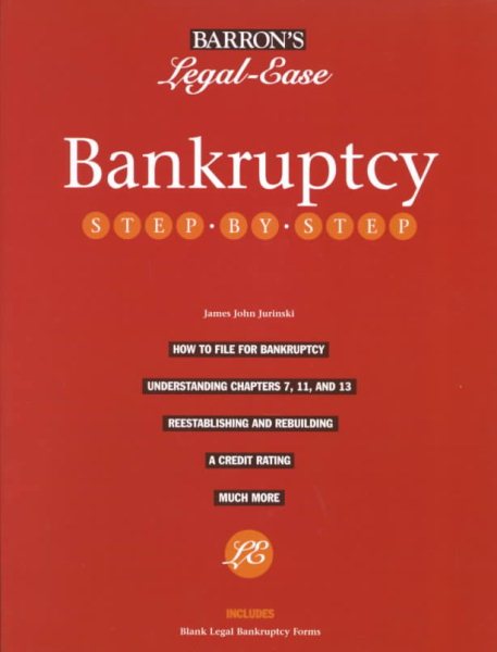 Bankruptcy Step-By-Step (Barron's Legal-Ease) cover