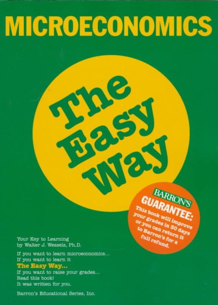 Microeconomics the Easy Way (Easy Way Series) cover