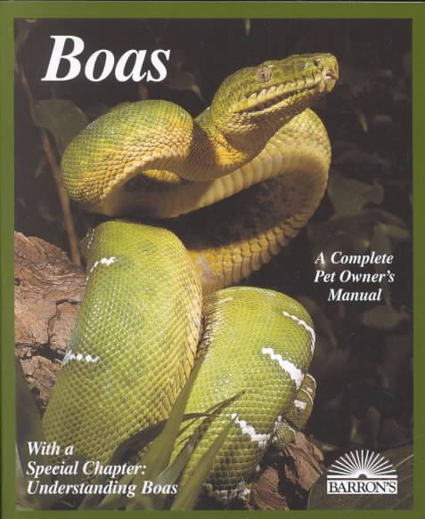 Boas (Complete Pet Owner's Manuals) cover