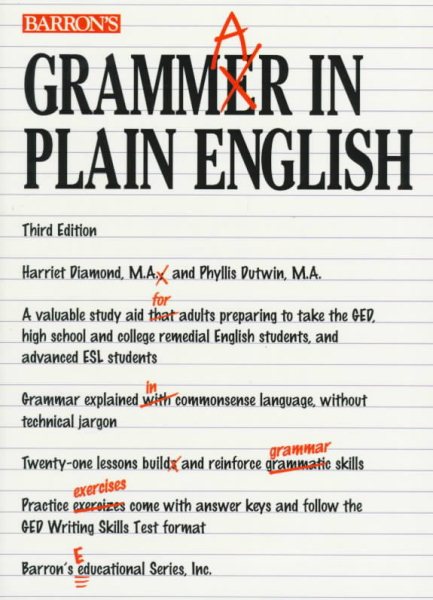 Grammar in Plain English