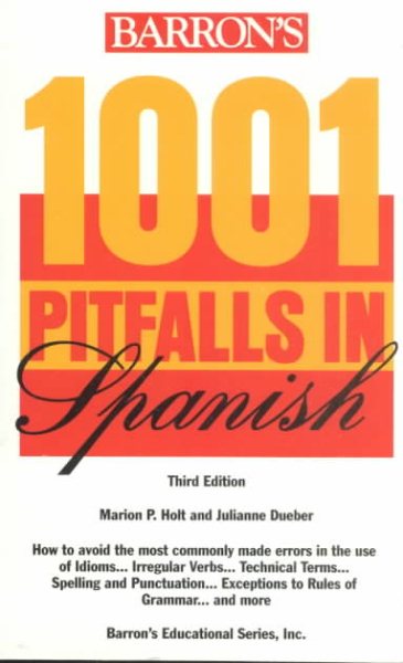 1001 Pitfalls in Spanish (1001 Pitfalls Series) cover