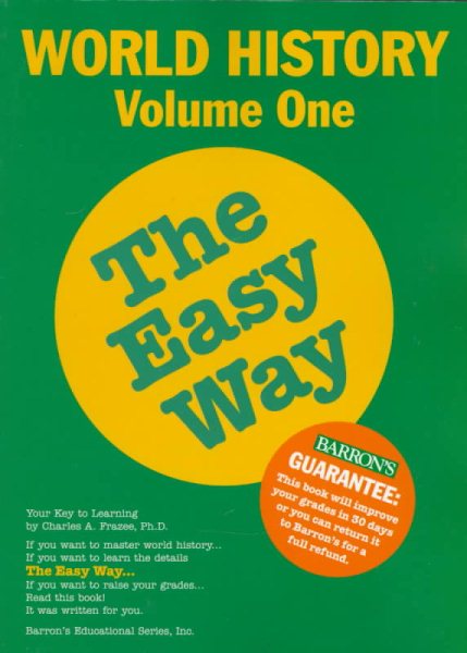 World History the Easy Way Volume One (Easy Way Series) cover